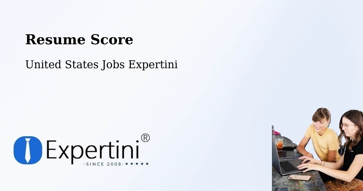 Resume Score & Job Description Match Tool – Fraser - United States Jobs Expertini